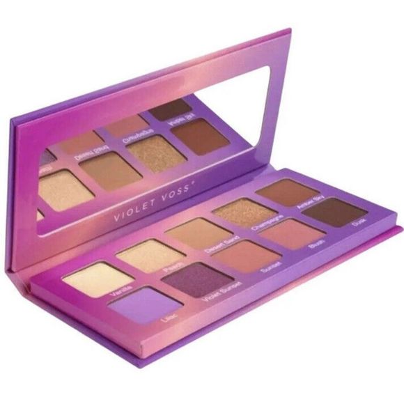 Violet Voss Violet Sunset Eye Shadow Palette 10 Shades $36 Full Size NIB - Picture 4 of 6